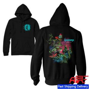 Cavitycolors Merch Store Goosebumps Curly Shreds Pullover Hoodie