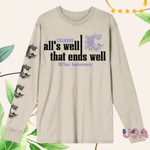 Chiodos Store Merch Awtew 20Th Anniversary Long Sleeve