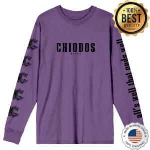 Chiodos Store Merch Awtew Purple Art Long Sleeve
