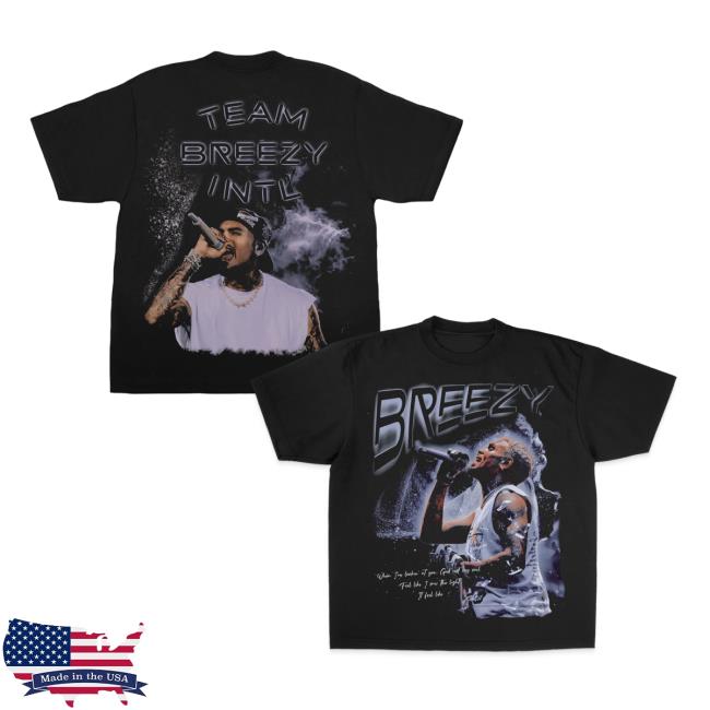 Chris Brown Merch Store Team Breezy Blindfold Ss T-Shirt 2 Chris Brown Merch Store Team Breezy Blindfold Ss T-Shirt