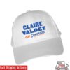 Claire Valdez For Congress Merch Store Claire Valdez White Baseball Cap