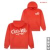 Clooless Store Merch Grafitti Logo Hoodie Fire Red