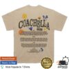 Coachella Store Merch Pressed Flowers 2026 Lineup Tee