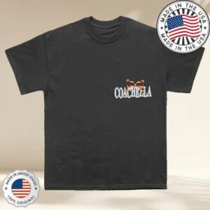 Coachella Store Merch Ribbons & Roses 2026 Lineup Tee