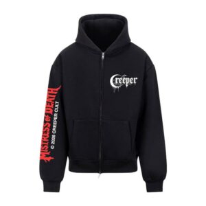 Creepercult Merch Store End Of Winter Zip Hoodie