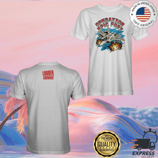 Crowder Shop Merch Epic Fury Bomber T-Shirt 5 Crowder Shop Merch Epic Fury Bomber T-Shirt