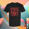 Deadair Merch Store Brain Black Tee Red Print