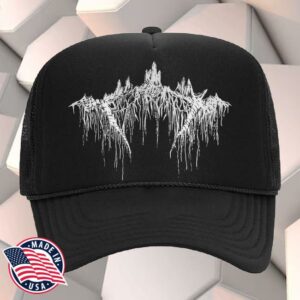 Deadair Merch Store Jane Remover Metal Black White Trucker Hat