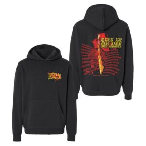 Deadair Merch Store Jane Remover Turn Up Or Die Black Tour Hoodie