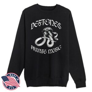 Deftones Store Merch Private Music Crewneck