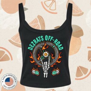 Dezrats Merch Store Built For The Dirt Cropped Tank
