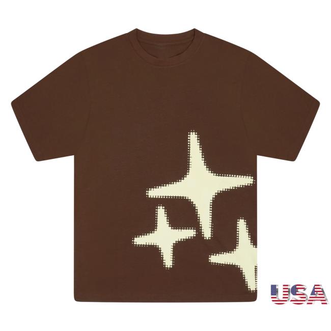 Drama Call Merch Store New Blank Brown 3Sta Tee