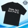 Drama Call Merch Store Thin-Line Tee Black