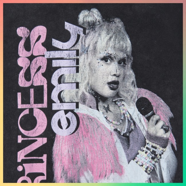 Dropout Merch Store Princess Emily Superstar T-Shirt 3 Dropout Merch Store Princess Emily Superstar T-Shirt