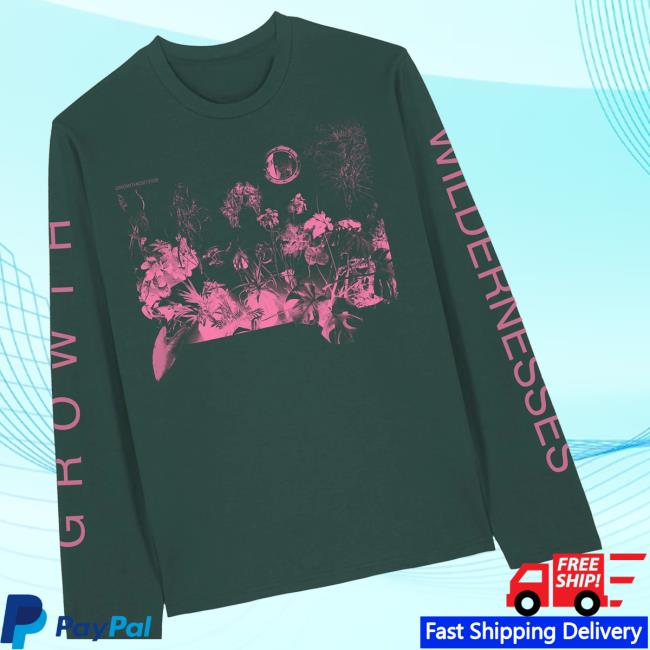 Floodlit Recordings Merch Store Wildernesses Growth Longsleeve 3 Floodlit Recordings Merch Store Wildernesses Growth Longsleeve