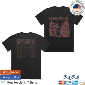 Frank Turner Merch Store Us Tour '26 T-Shirt