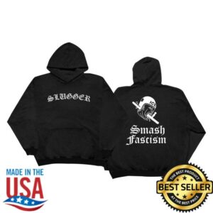 Friends Family Forever Merch Store Slugger Smash Fascism Hoodie