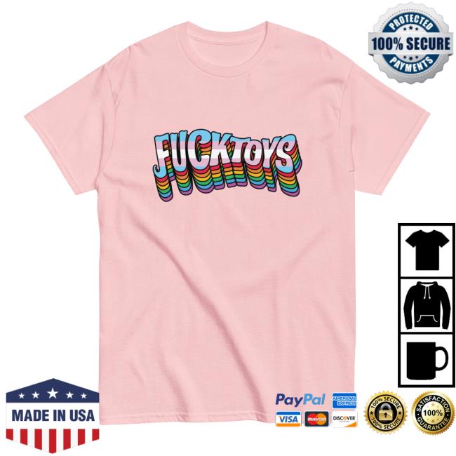 Fucktoys Merch Store Pride Fucktoys Tee 2 Fucktoys Merch Store Pride Fucktoys Tee