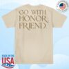 Gear Blizzard Merch World Of Warcraft Go With Honor Tan T-Shirt 2 Gear Blizzard Merch World Of Warcraft Go With Honor Tan T-Shirt