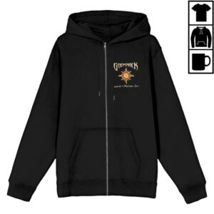 Godsmack Merch Store Live At The Mohegan Sun Zip Hoodie