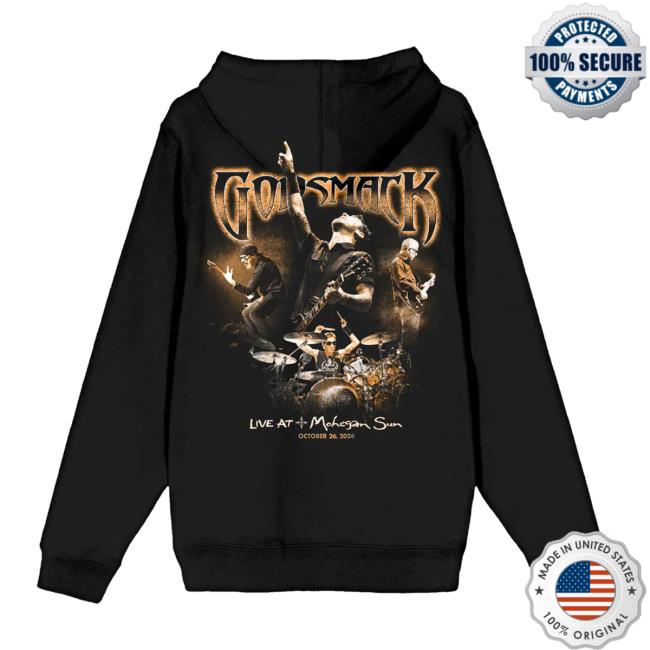 Godsmack Merch Store Live At The Mohegan Sun Zip Hoodie 4 Godsmack Merch Store Live At The Mohegan Sun Zip Hoodie