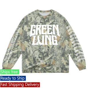 Green Lung Merch Store This Heathen Land Camo Longsleeve