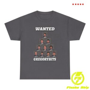 Gregorybits Merch Store Wanted Tee