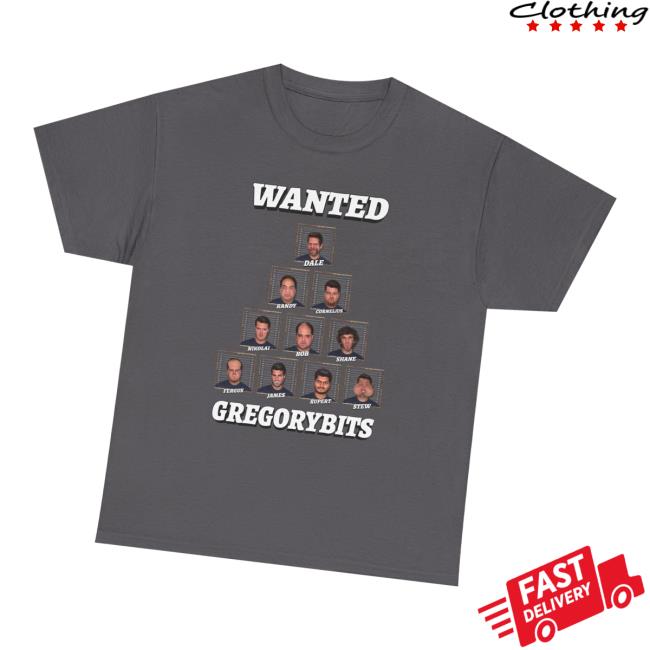 Gregorybits Merch Store Wanted Tee 3 Gregorybits Merch Store Wanted Tee