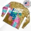 Griz Merch Store Griz Rooted In Radiance Long Sleeve In Earth Burst Tie Dye