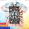 Griz Merch Store Griz Show Love Tee In Sky Clay Swirl Tie Dye