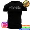 Grunt Style Merch Store Not In The Files T-Shirt Black
