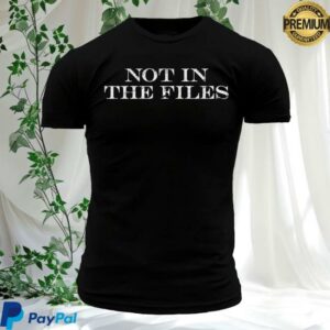 Grunt Style Merch Store Not In The Files T-Shirt Black