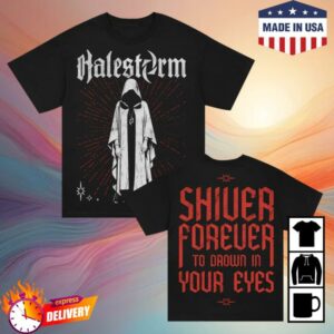 Halestorm Merch Store Cloak T-Shirt Black