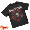 Halestorm Store Merch Penta Rose T-Shirt Black