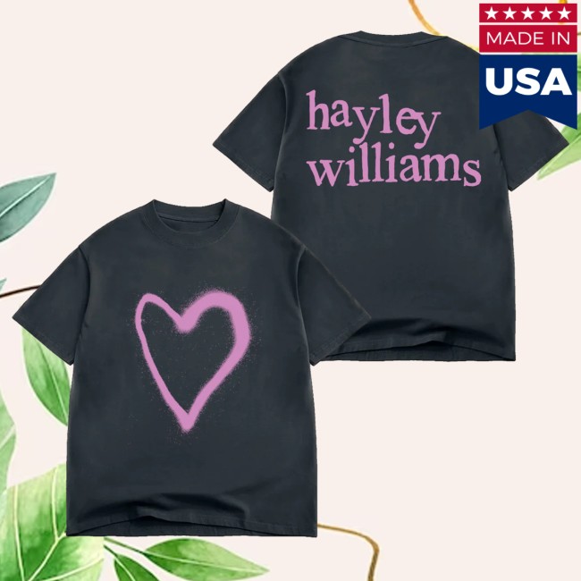 Hayley Williams Store Merch Heart Paint Tee 5 Hayley Williams Store Merch Heart Paint Tee