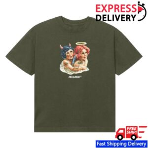 Hellbentrecs Merch Store Saints & Sinners Tee Army Green