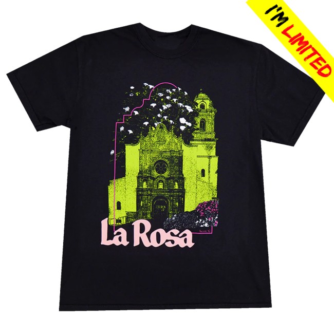 Hello Merch Store La Rosa Church T-Shirt 2 Hello Merch Store La Rosa Church T-Shirt