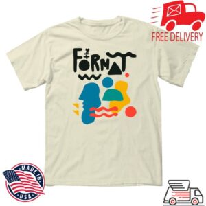 Hello Merch Store The Format Shapes Ivory T-Shirt