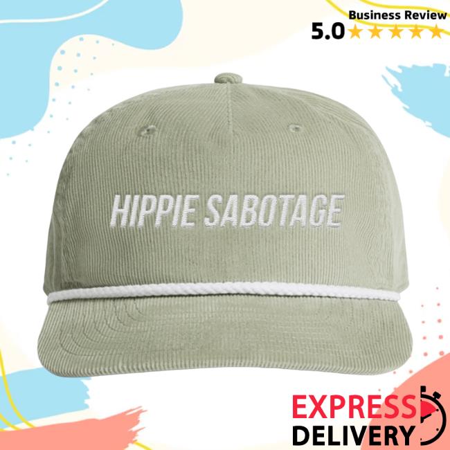 Hippie Sabotage Merch Store Shop Logo Cord Hat