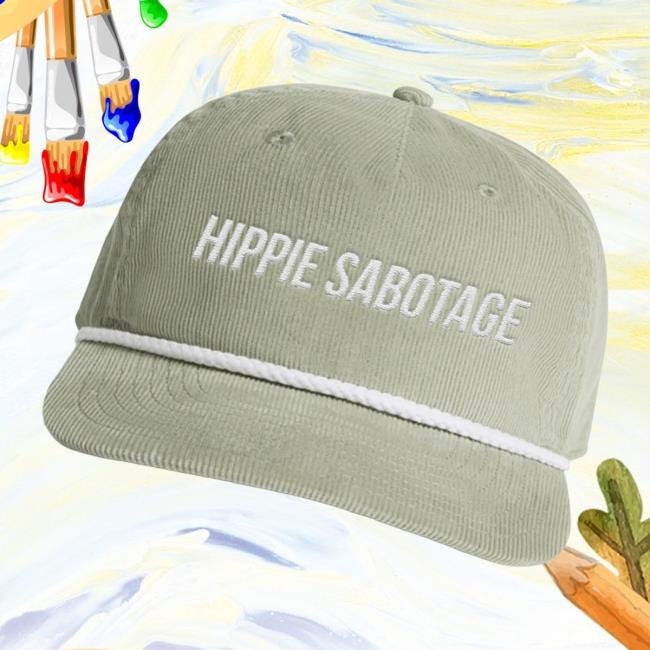 Hippie Sabotage Merch Store Shop Logo Cord Hat