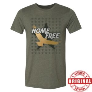 Home Free Music Merch Eagle Logo & Stars Shirt