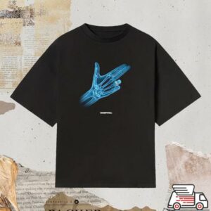 Hospital Records Merch Store X-Ray Black T-Shirt