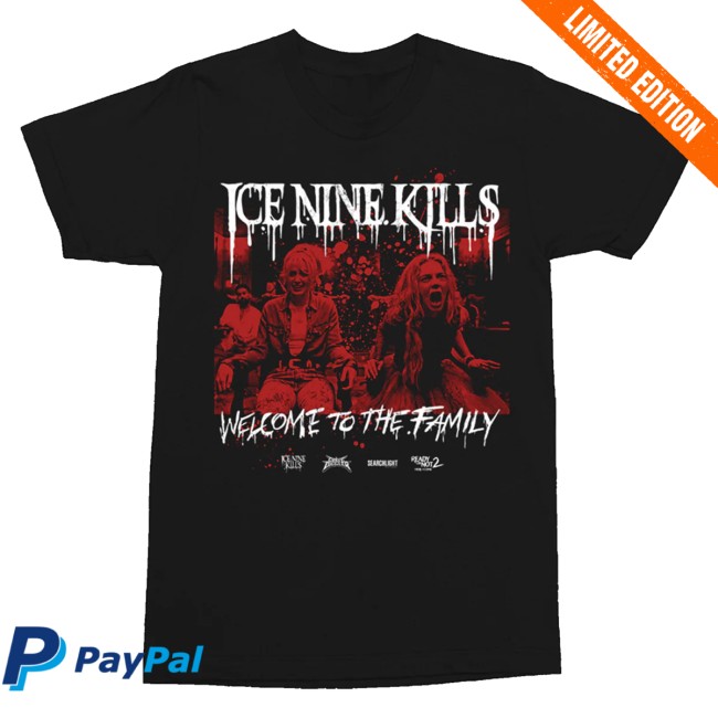 Ice Nine Kills Store Merch Welcome To The Family Tee 3 Ice Nine Kills Store Merch Welcome To The Family Tee