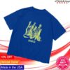 Ichpig Merch Store Stum Frog Tee Royal Blue Lime