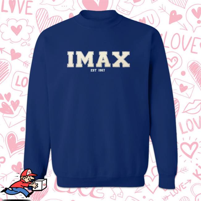 Imax Merch Store The Imax Varsity Crewneck 2 Imax Merch Store The Imax Varsity Crewneck