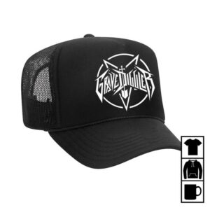 Ink Merch Store Grave Diggler Trucker Hat