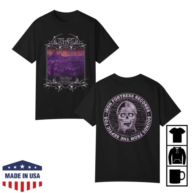 Iron Fortress Records Merch Store Vow Death Will Be My Bridge T-Shirt 5 Iron Fortress Records Merch Store Vow Death Will Be My Bridge T-Shirt