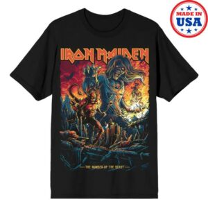 Iron Maiden Merch Store Fc Exclusive Number Of The Beast Tee