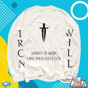 Ironwilled Merch Store Iron Spirit Long Sleeve Bone