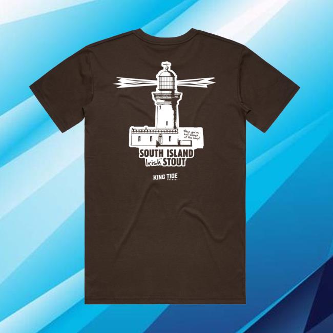 King Tide Brewing Merch Store T-Shirts South Island Stout Brown 4 King Tide Brewing Merch Store T-Shirts South Island Stout Brown